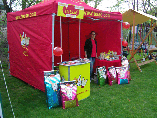 Il Franchising Husse presente ad una manifestazione canina